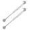 2 pcs lift support gas struts for kitchen cabinet lid hinges 5