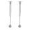 2 pcs lift support gas struts for kitchen cabinet lid hinges 2