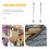 2 pcs lift support gas struts for kitchen cabinet lid hinges 8