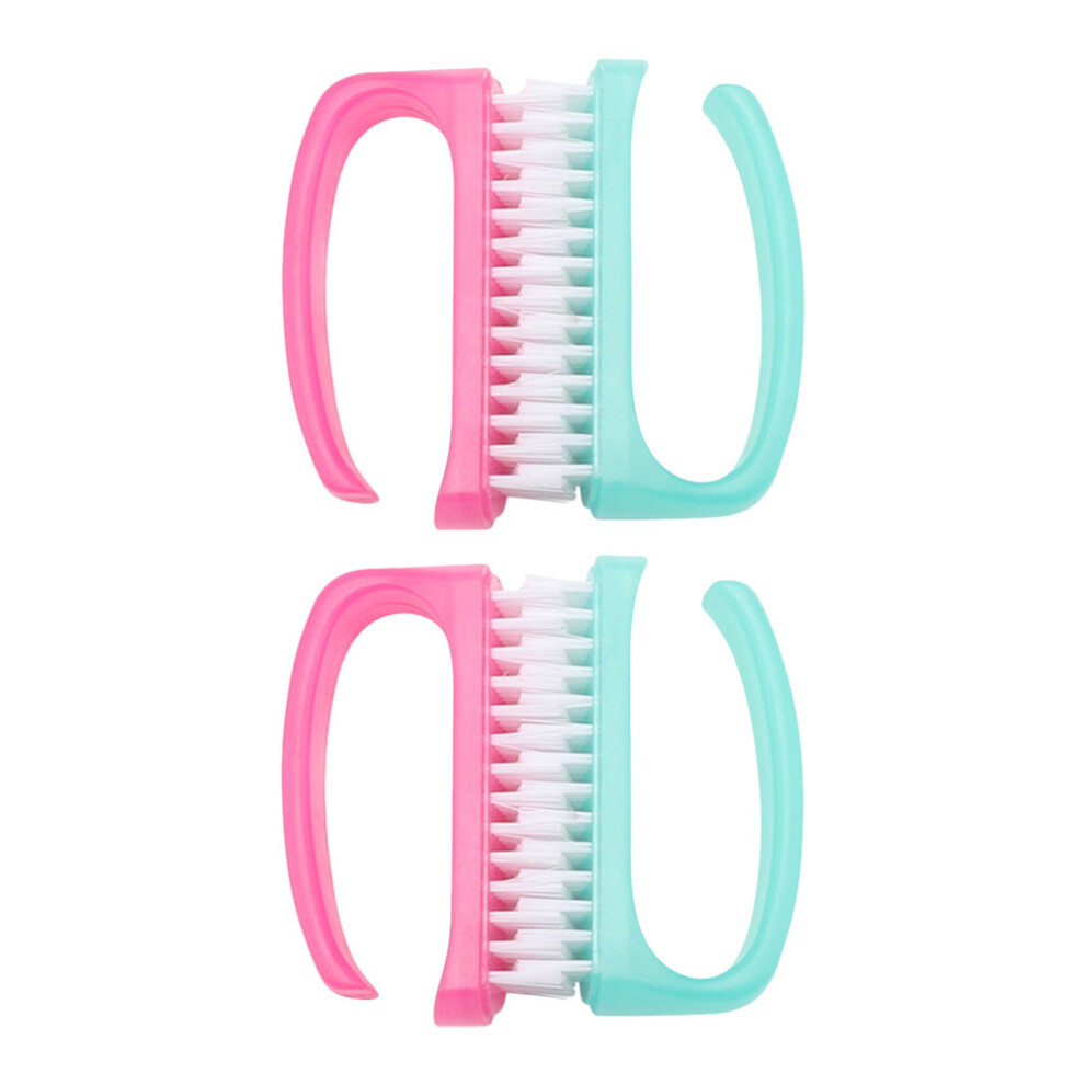 Inoomp 4 Pcs Nail Brush Man Fingernail Brushes For Cleaning Fingernails