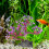 Purple Simulation Aquatic Plant Water Grass Decor 9