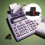 5 Pcs Ink Wheel Calculator Accessories Ink Roller Plastic 3