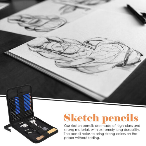 drawing art kit sketching set professional supplies 1
