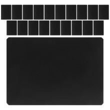 20pcs Black Retail Price Display Signs Plastic Price Labels