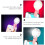 Mini Ring Light For Phone Pink Abs Photography Lighting 1set 8