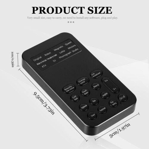 Voice Changer Scene Voice Change 8 Sound Effect Mini External Sound 1