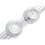 2 Pcs Luminous Temperature Meter /8"-1" Handlebar Clock Thermometer 5