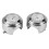 2 Pcs Luminous Temperature Meter /8"-1" Handlebar Clock Thermometer 7