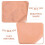 Reusable Flower Shape Terracotta Brown Sugar Softener Disc 8