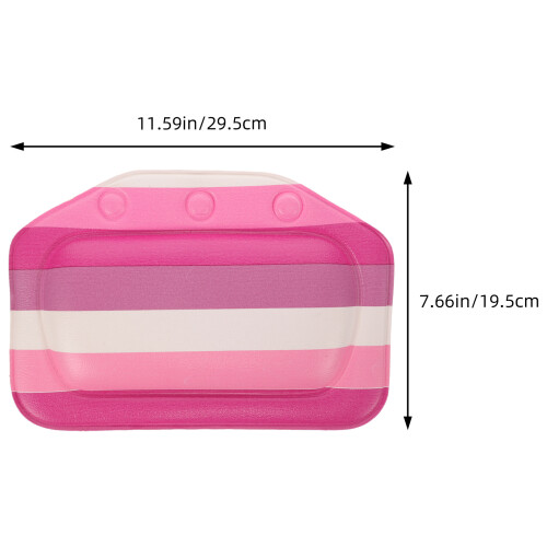 Spa Pillows For Bathtub Bath Pillow Pvc Assorted Color 1set 2