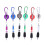 10Pcs Retractable Badge Pen with Clip for Golf Assorted Colors 1