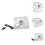 1USB 12Cm Koelfan Voor Router Computer En Box Stil 5