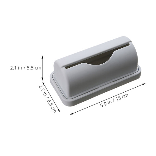 2 Pcs Grocery Bag Holder Trash Can Dispenser Garbage 1