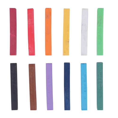 1 Box 12pcs Colored Chalk Pastels