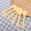 100 Pcs Transparent Plastic Spoons For Ice Cream Dessert 10