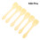 100 Pcs Transparent Plastic Spoons For Ice Cream Dessert 4