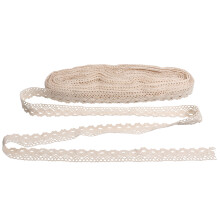 1pcs Cotton Lace Trim For Sewing Craft Making Gift Baskets Beige