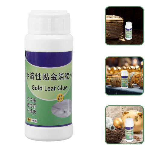 Gilding Adhesive Gold Leaf Glue 100g 2