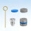Foam Cannon Orifice Nozzle Kit With Foam Maker Meshes Replacement Threaded Nozzle Tips And Mesh Filter 5