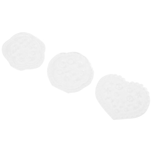 3St Silikonform Schmuck Kieselsäure-Gel Maniküre 3D