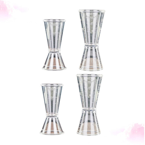 tasse doseuse double extrémité 4 pièces vin cocktails bar 2