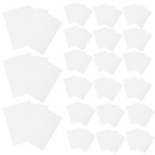 100Pcs White Natural Paper Bird Cage Liners Disposable Absorbent Pads