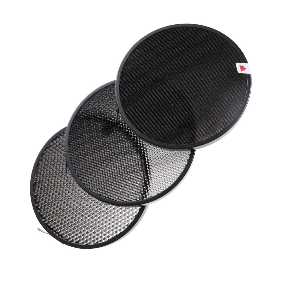 1Set Aluminum Photography Honeycomb Grid For Flash Control Black/Light 072907974845