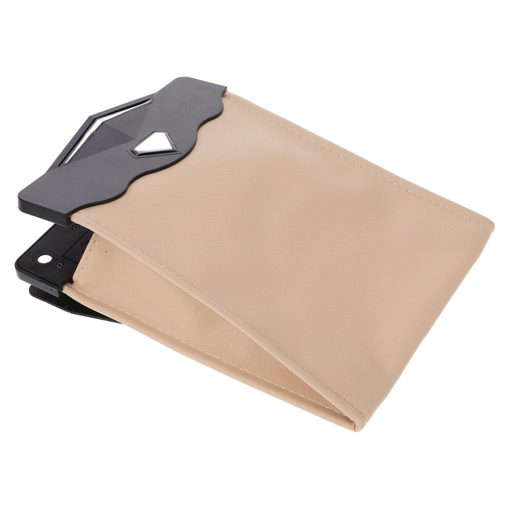 Car Door Trash Can Bin Bags Foldable Garbage Automatic Beige 3013429880723