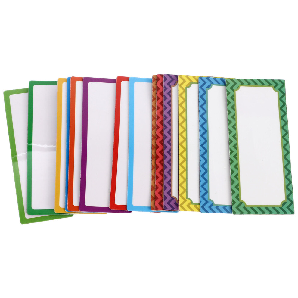Aboofan Whiteboard Name Labels Writable Name Stickers Cardboard 16Pcs