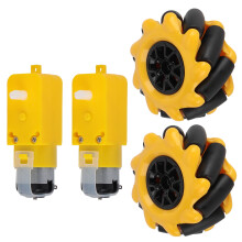 Mecanum-Rad für TT-Getriebemotor, Smart-Roboter,