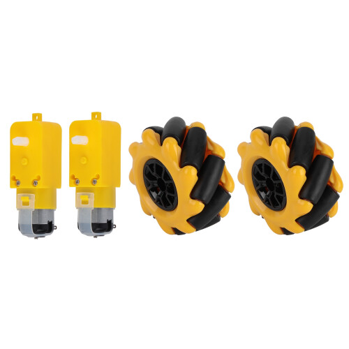 Mecanum-Rad für TT-Getriebemotor, Smart-Roboter, 2