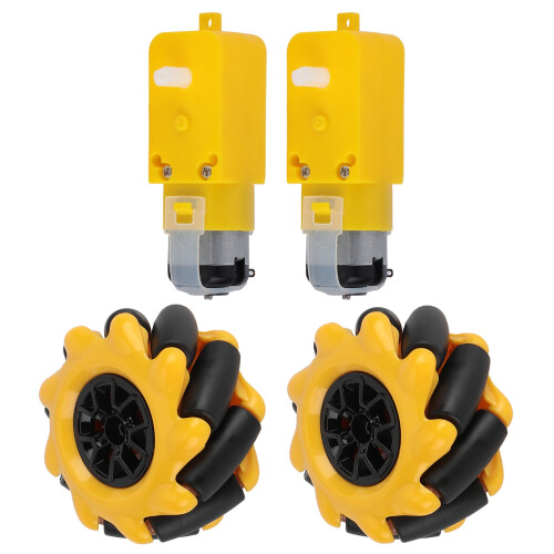 Mecanum-Rad für TT-Getriebemotor, Smart-Roboter, 1