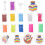 1 set sand art bottle with colorful sand and modeling tools 3