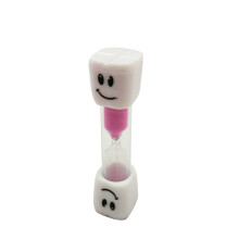 kids toothbrush timer 3 minutes smiling sand for children teeth pink