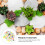1 Pack Colorful Stone Fish Tank Decor Potted Pebbles 8