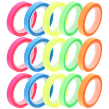15Rouleaux De Ruban Étanche Assorti Pour Livres