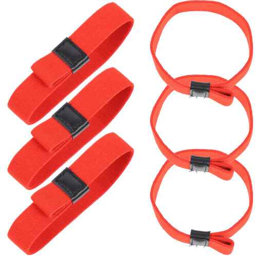 6pcs colorful bento box bands for lunch case fixing straps