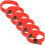 6pcs colorful bento box bands for lunch case fixing straps 4