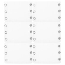 6 Pcs Romper Miss Child Baby Clothing Extender Bodysuit Button Girls