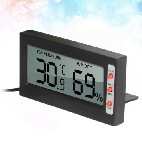 Pet Reptile Thermometer Hygrometer For Lizard Gecko Snake Turtle 2