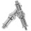 2 Pcs Thread Adapters Tripod Screw Flash Light Stand Spigot Stud 5