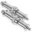 2 Pcs Thread Adapters Tripod Screw Flash Light Stand Spigot Stud 6