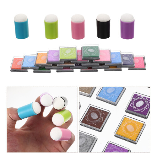 1 Set Seal Small Sponge Graffiti Child Plastic 2