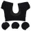Breathable Underarm Patch Black Polyester 1pcs 3