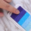 5 colors gradient ink pad eco-friendly hand printed stamp blue 11