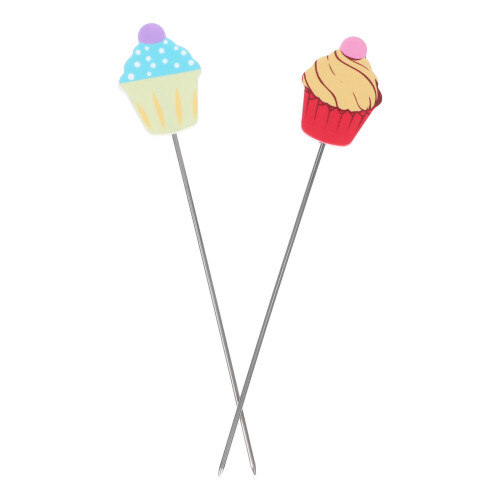 2Pcs Stainless Steel Cake Tester Needle For Baking And Bread
