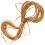Caning Material For Chair Plastic Rattan Light Brown 1 Roll 3