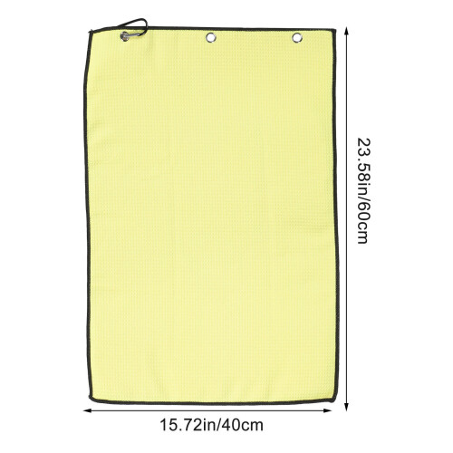 Golf Towel Microfiber Small Golf Towel 1set 23.6x15.7in 1