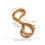 Caning Material For Chair Plastic Rattan Light Brown 1 Roll 2