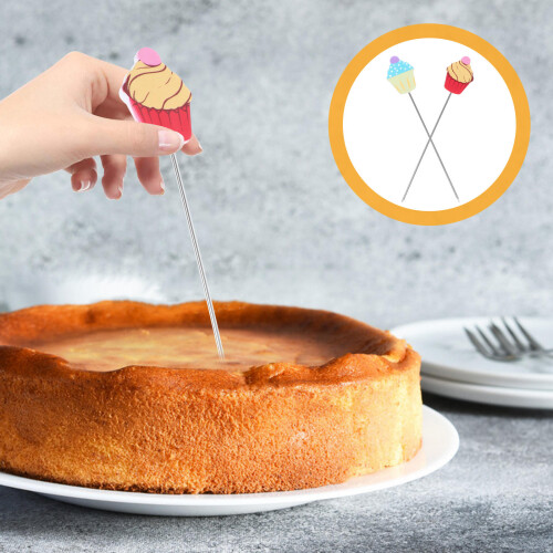 2Pcs Stainless Steel Cake Tester Needle For Baking And Bread 1